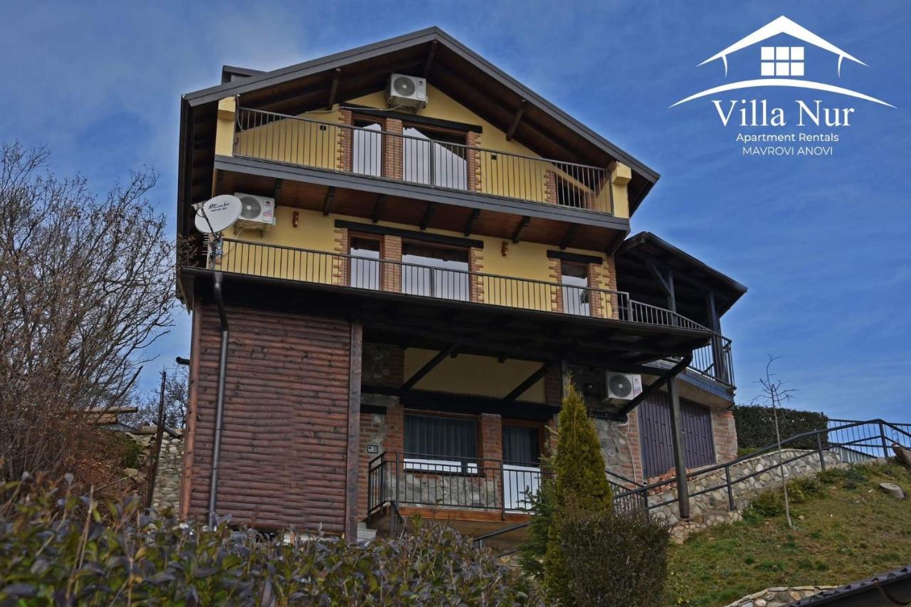 Villa Nur - Lake View Apartaments Mavrovi Anovi Dış mekan fotoğraf